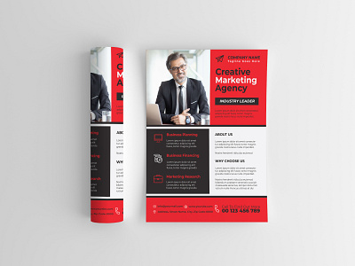 Corporate Business Flyer branding business flyer graphic design logo marketing flyer