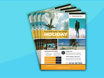 Travel & Tour Flyer Design