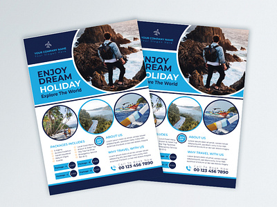 Travel & Tour Flyer Design