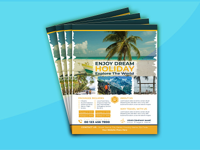 Travel & Tour Flyer Design