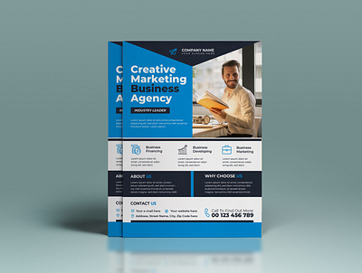 Corporate Business Flyer branding business flyer corporate flyer flyer graphic design