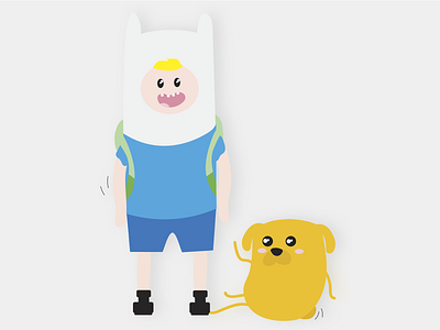 Adventure time design illustration vector vector art