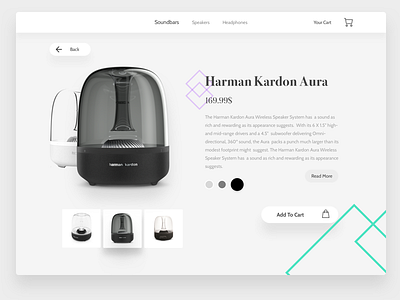 Commerce Product Page concept product trendy ui ux