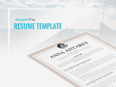 Resume Template Antares