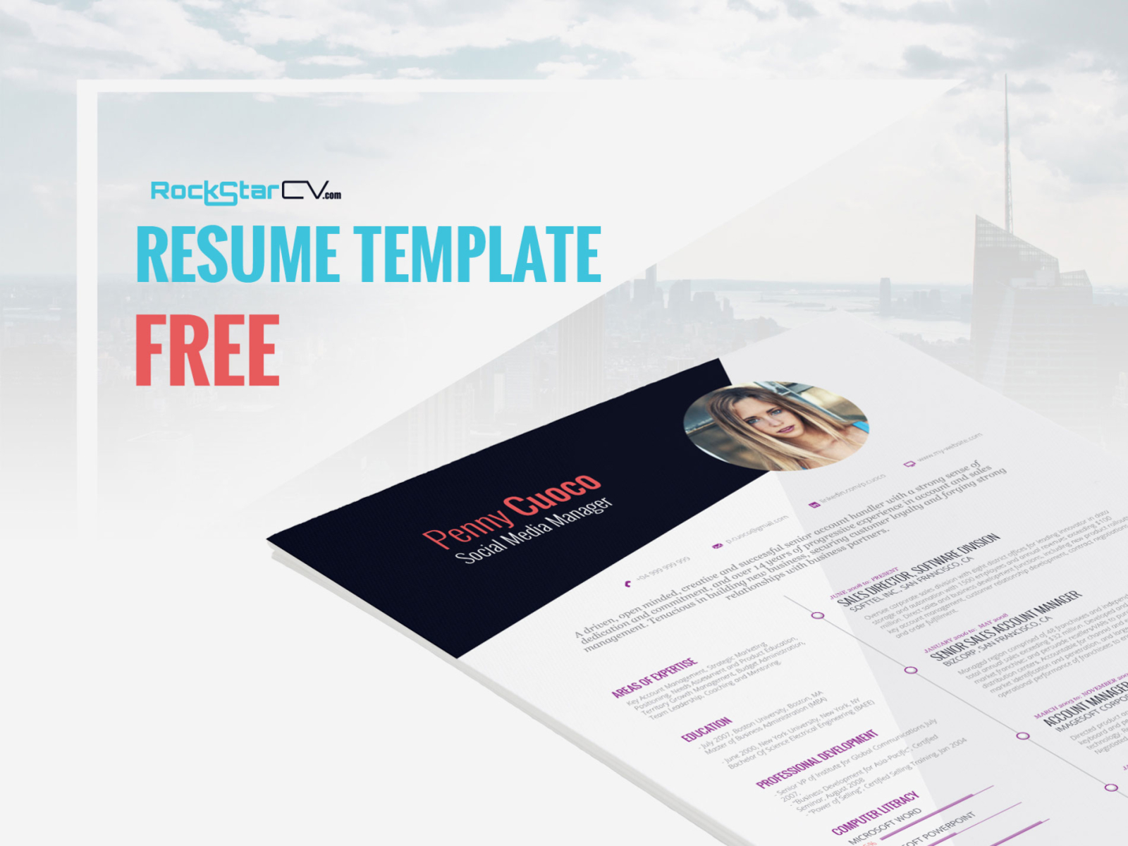Resume Template Free For Mac from cdn.dribbble.com