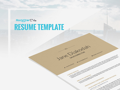 Resume Template Diakodah