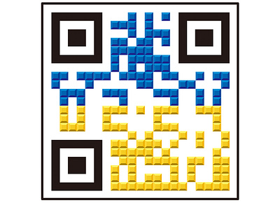 Russia and Ukraine QR code