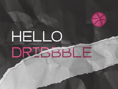 Hello Dribbble branding creative design dribbble dribbble invatation graphic design landing logo ui ux