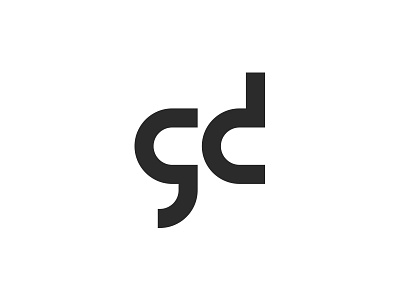 GD cosmetics logo man