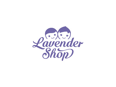 lavender shop baby boy cute girl lavender logo shop