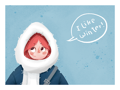Winter is coming~ illustration