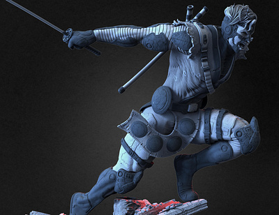 Ninjak Valiant Comics zbrushart