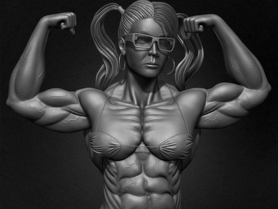 Muscular Female Anatomy Volume 01