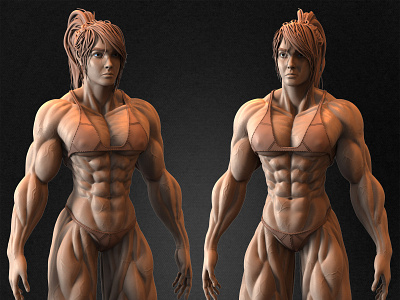 Muscular Female anatomy Volume 02