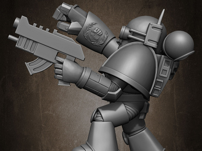 Warhammer Crimson 3D Model