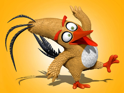 Chuck Angry Birds Rovio Entertainment angry birds chuck zbrushart