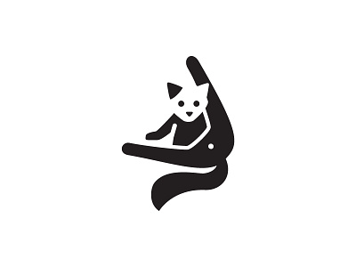Cat animal cat logo