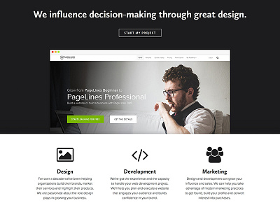 Groundwork Homepage design homepage web web design