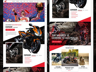 motorcycle web design