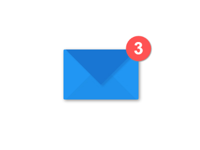 unread mail icon