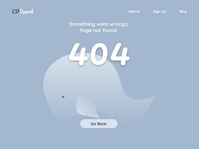 404 Page 008 404 dailyui page