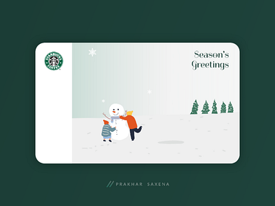 Season's Greetings for Starbucks greetings starbucks