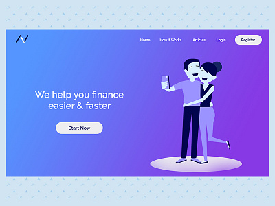 Finance Landing Page