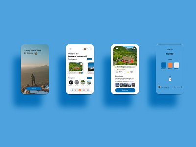 Travel App Design