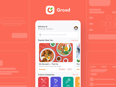 Groad - Food Ordering System
