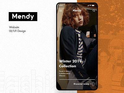 Mendy --- Fashion Online Store (UI Concept) app design ecommerce fashion interface layout ui ux web website