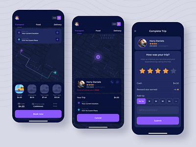 Giallo - Ride-hailing app