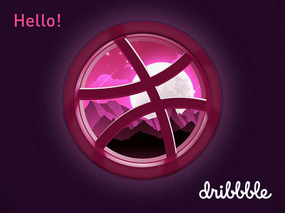 Hello Dribbble！