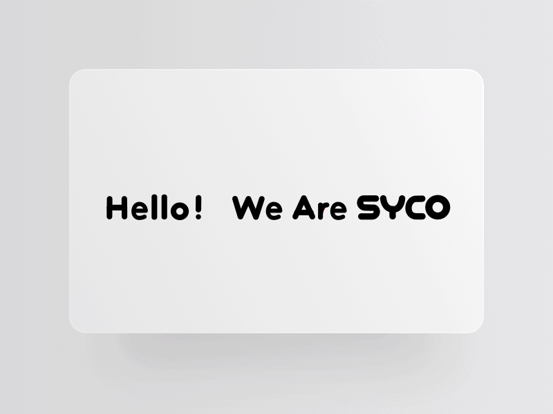 Syco😄 motion