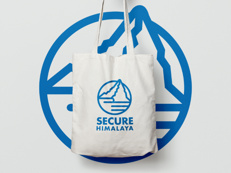 SECURE Himalaya (Unofficial) secure himalaya logo design logo branding brand mark brand identity