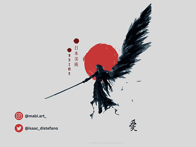 Angel of death, Anime angel anime draws illustration japanese japon manga vector