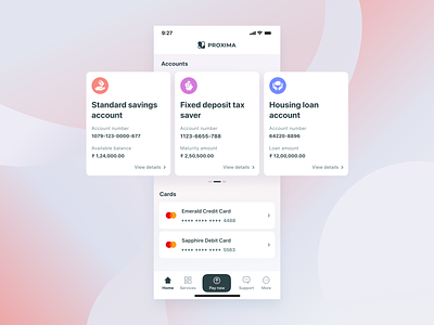 Bank digitally with PROXIMA (Concept)