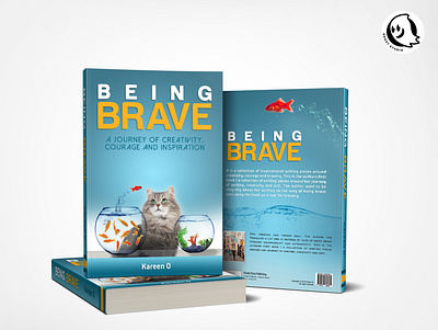 BEIGN BRAVE book cover branding creative design illustration