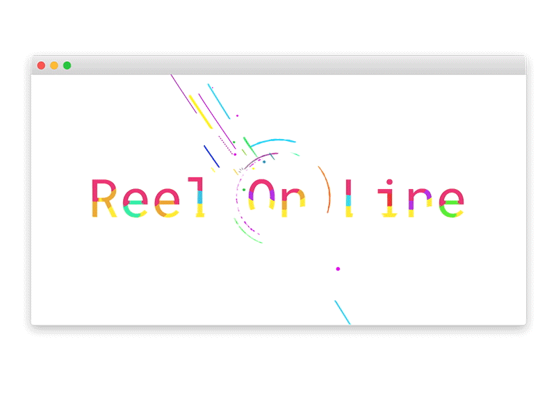 Reel Online desiginspiration interface interface design loop motion animation uidesign