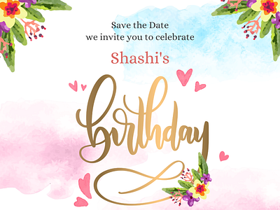 Shashi's Birthday