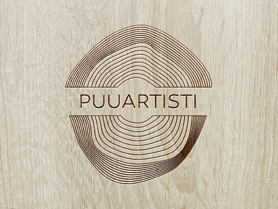 Puuartisti design logo