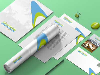 Keski Karjala visual identity brand design brand identity logo logodesign visual identity