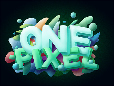 One Pixel4 插图 设计