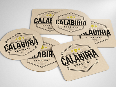 Calabirra Festival - Coaster Mockup