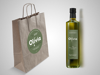 Olivia food label label design mock up mock up mockup olive oil