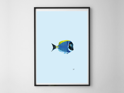 Fish art design fish graphic design illustration illustrator ilustracion poly poly art poster