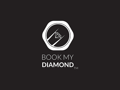 Book My Diamond Pvt. Ltd. diamond jewelry logo logo design