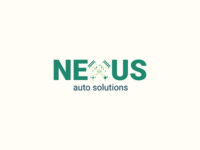 Nexus Logo baking brand identity auto car logo branding chef girl logo logo design