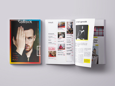 Sorock Mockup layout magazine sorock