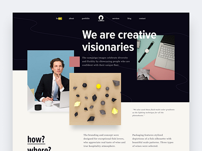 Design Agency website agency creative design design agency design concept digital modern ui ux ui design web design