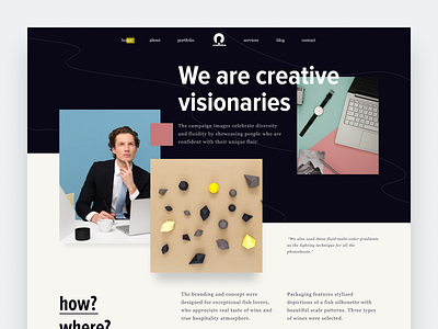 Design Agency website